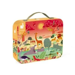 PUZZLE JANOD : LA RESERVE ANIMALIERE - 54 PIECES