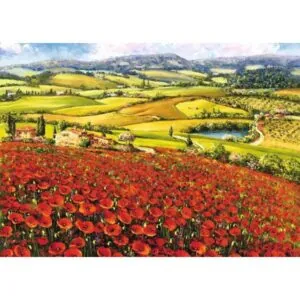 PUZZLE SCHMIDT : COQUELICOTS - 1000 PIECES