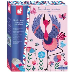 MOTIFS A FROTTER ET TAMPONS JOLIS ANIMAUX JANOD