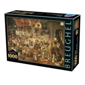 PUZZLE D-TOYS : THE FIGHT BETWEEN CARNIVAL AND LENT - 1000 PIECES