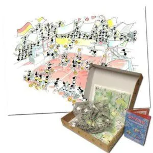 PUZZLE FORMICHE - F. VETTORI : BASKETBALL - 540 PIECES