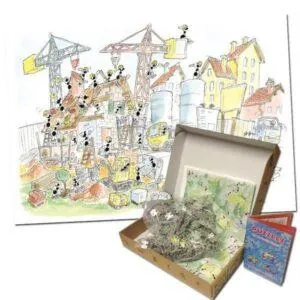PUZZLE FORMICHE - F. VETTORI : CHANTIER - 540 PIECES