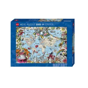 PUZZLE HEYE - PABUKU : Monde particulier - 2000 pièces