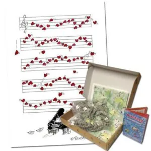 PUZZLE FORMICHE - F. VETTORI : PETITS COEURS - 540 PIECES