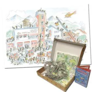 PUZZLE FORMICHE - F. VETTORI : LES POMPIERS - 540 PIECES