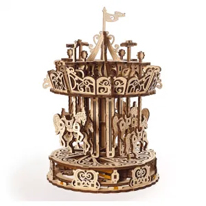 Carrousel Ugears – Puzzle 3d en bois