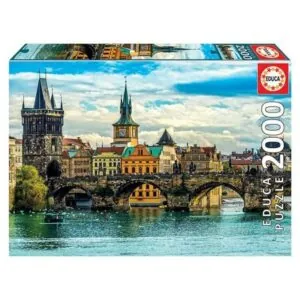 PUZZLE EDUCA : VUE DE PRAGUE - 2000 PIECES