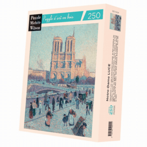 PUZZLE BOIS WILSON - M. LUCE : Notre Dame - 250 pièces