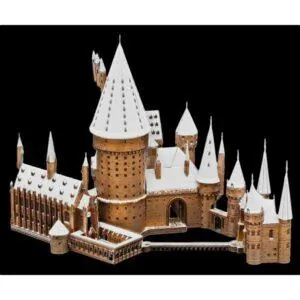 METAL EARTH ICONX - HARRY POTTER - POUDLARD DANS LA NEIGE