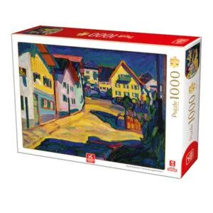 PUZZLE DEICO - W. KANDINSKY : MURNAU BURGGRABENSTRASSE - 1000 PIECES