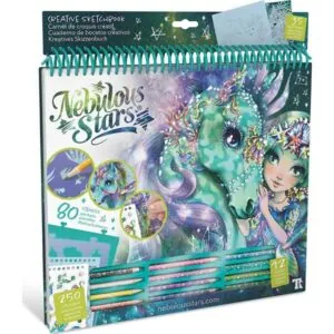 CARNET DE CROQUIS CREATIF VERT - NEBULOUS STARS