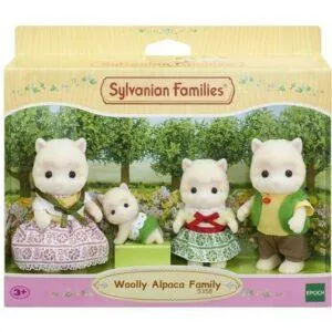 LA FAMILLE ALPAGA - SYLVANIAN FAMILIES
