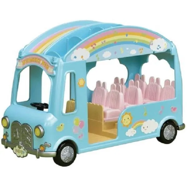 LE BUS ARC-EN-CIEL SYLVANIAN FAMILIES – Image 2