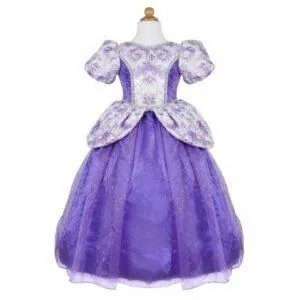 ROBE ROYALE LILAS 5-6 ANS