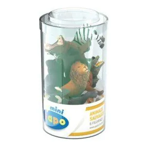 TUBE MINI PLUS ANIMAUX SAUVAGES - PAPO - LOT 1