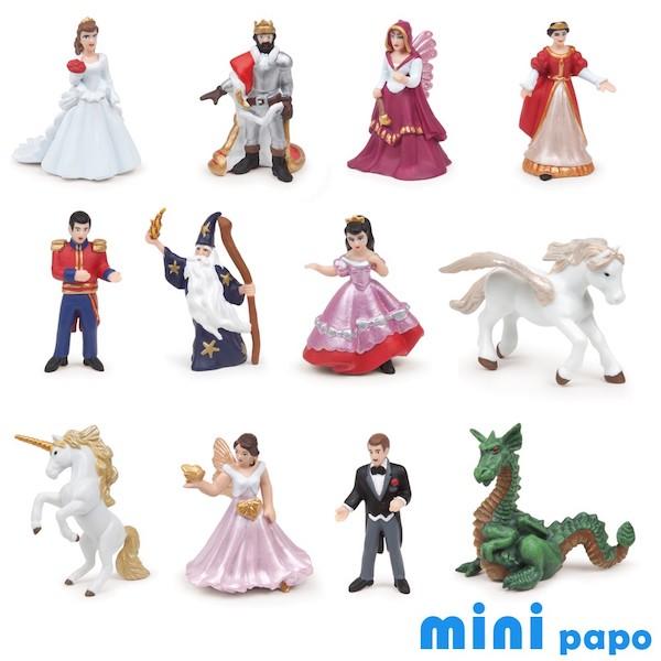 12 mini figurines monde enchanté - Papo