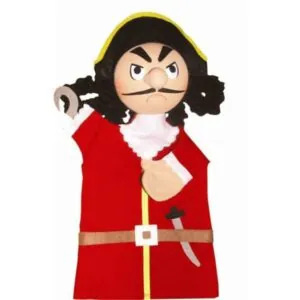 MARIONNETTE A MAIN - CAPITAINE CROCHET - ANIMA SCENA