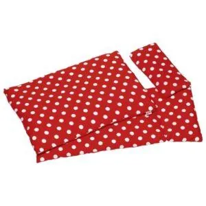 LINGE DE LIT A POIS ROUGE - GOKI