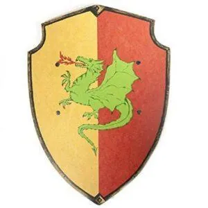 BOUCLIER ROYAL DRAGON 50X36CM