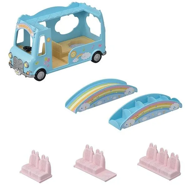 LE BUS ARC-EN-CIEL SYLVANIAN FAMILIES – Image 3