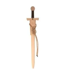 ÉPÉE DRAGON AVEC FOURREAU CUIR 65CM
