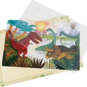 Grand Puzzle 42 pces les dinosaures