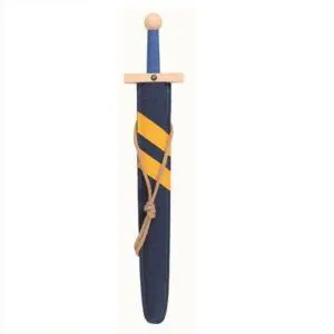 ÉPÉE ET FOURREAU LANCELOT BLEU 60CM