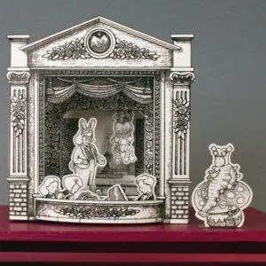 THEATRE  PAPIER ALICE AU PAYS DES MERVEILLES