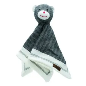 DOUDOU COLLECTION COTTAGE EN COTON BIOLOGIQUE NOIR - JUDDLIES