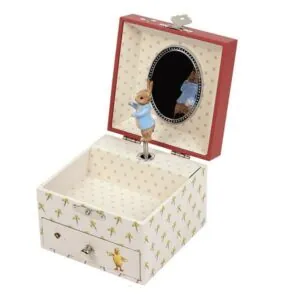 BOITE A MUSIQUE CUBE PETER RABBIT CAROTTE-TROUSSELIER