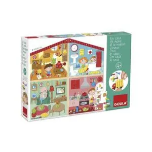 JEU ASSEMBLAGE ATTACHE PARISIENNE : A LA MAISON - GOULA
