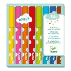 8 FEUTRES POUR LES PETITS - DJECO