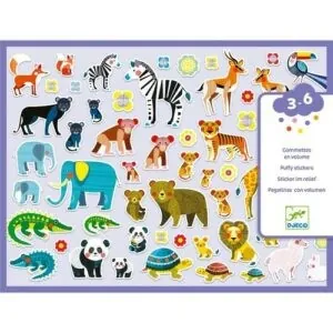 STICKERS MAMAN ET PETITS-DJECO