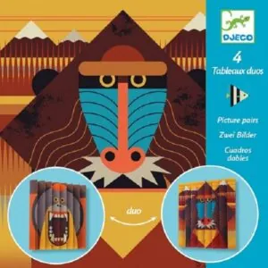 TABLEAU DUO WILD LIFE DJECO