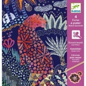 CARTE A GRATTER-NATURE LUXURIANTE-DJECO