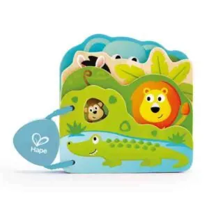 LIVRE POUR BEBE ANIMAUX SAUVAGES - HAPE