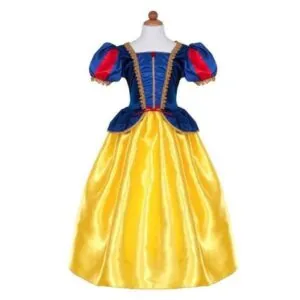 ROBE BLANCHE NEIGE DELUXE 3-4 ANS