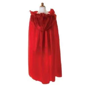 CAPE ROYALE ROUGE 7-8 ANS