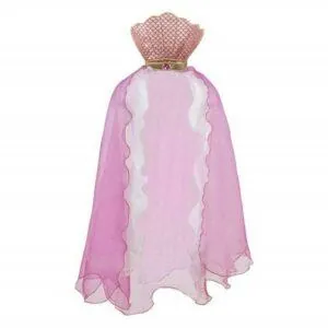 CAPE SIRENE ROSE 5-6 ANS
