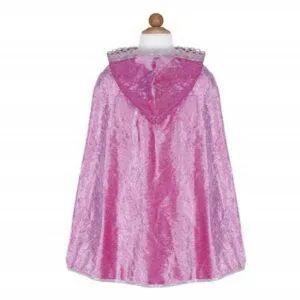 CAPE SCINTILLANTE ROSE 3-4 ANS