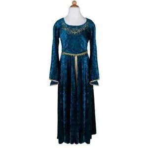 ROBE TURQUOISE 5-6 ANS