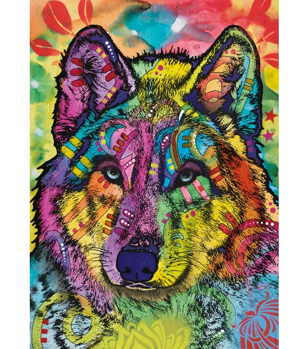 PUZZLE HEYE - D. RUSSO : L'âme du loup - 1000 pièces