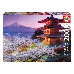 PUZZLE EDUCA : MONT FUDJI JAPON - 2000 PIECES