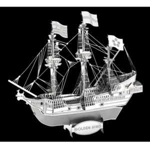 METAL EARTH - BATEAUX - GOLDEN HIND