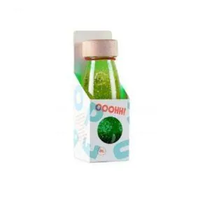 BOUTEILLE SENSORIELLE FLOAT VERTE - PETIT BOUM