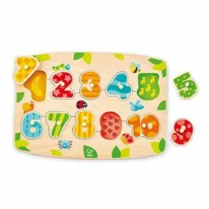 PUZZLE A BOUTONS : CHIFFRES - HAPE