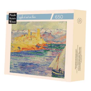 PUZZLE BOIS WILSON - E. CROSS : Antibes - 650 pièces