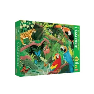 PUZZLE SASSI - LA PLANETE EN DANGER : L'Amazonie - 220 pièces