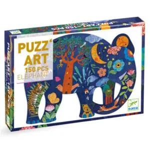 PUZZLE DJECO ART : ELEPHANT - 150 PIECES