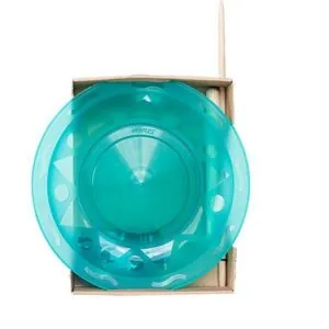 ASSIETTE CHINOISE HENRYS 25 CM COFFRET TURQUOISE